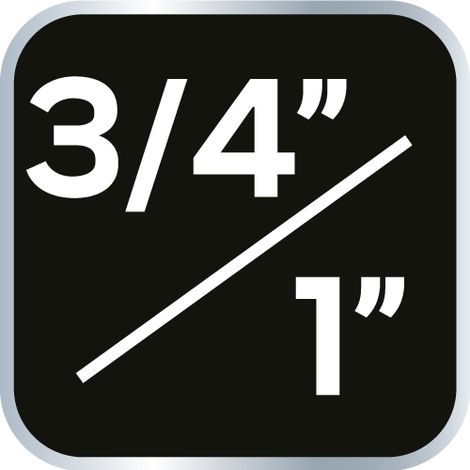 Hahnanschluss 3/4" - 1" (1/5)