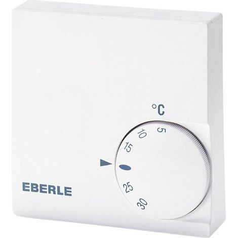 Termostato Eberle RTR-E 6124 Bianco Regolabile da 5 a 30 °C