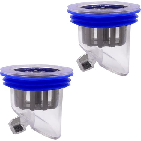 Clapet anti-retour pour bonde de douche, lot de 2 unités, anti-odeurs, pour le contrôle des odeurs dans les salles de bains et les cuisines.-AquaForge (1/5)