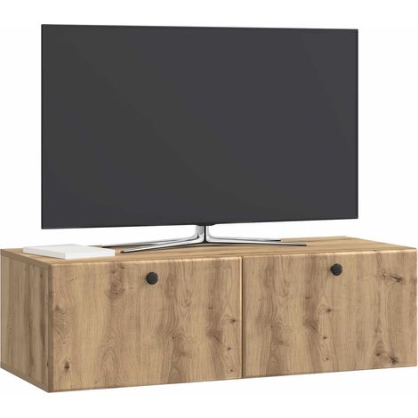 Maison Exclusive - Mobile Porta TV da Muro 98 x 41 x 30 cm Rovere Artigianale (1/5)