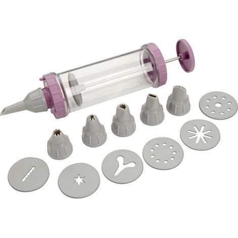 Zenker Siringa Jumbo 2in1 con Stantuffo in Acciaio (1/5)