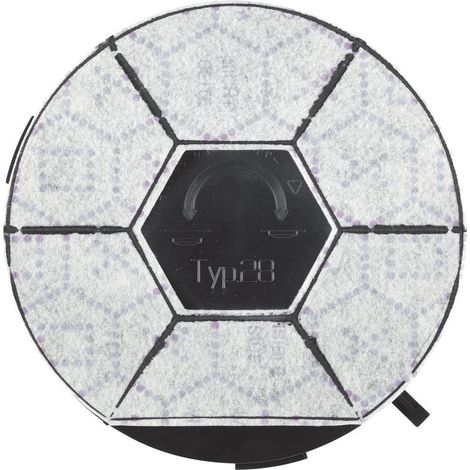 Filtro a carbone rotondo tipo 28 28/1 (al pezzo) - Cappa aspirante - WHIRLPOOL - 510903662894264387 (1/3)