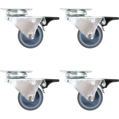 Ruote Girevoli Gemellate 8 pz 50 mm vidaXL (1/5)