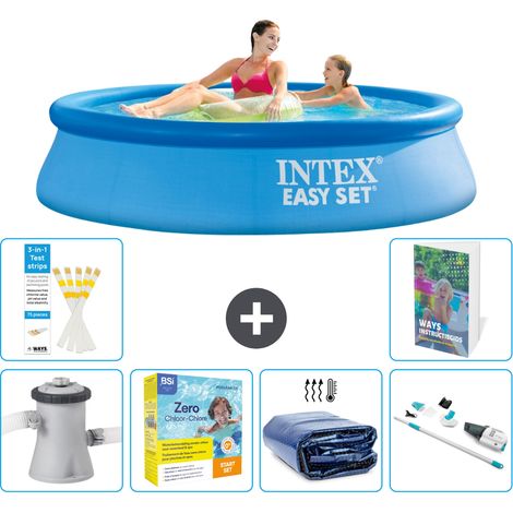 Easy Set Pool Rund - 244x61 cm - 7-teilig S196 (1/5)