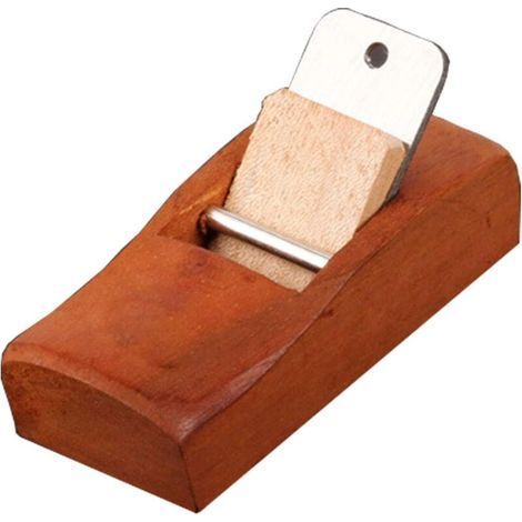 Mini Rabot À Bois, Avion de charpentier, rabot à main Outil de Woodcraft, Rabot Manuel Avec Lame En Acier Outil De Menuiserie Charpentier 127mm (1/5)