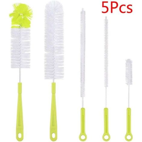 Brosse Bouteille, Brosse De Nettoyage, Brosse Longue Pour Le Lavage De La Bouteilles D\eau, Brosse De Nettoyage comme indiqué sur (1/4)
