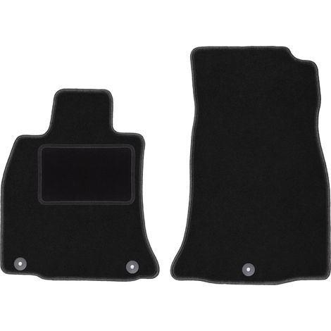 Alfombrillas delanteras para Kia Stinger 2WD liftback (2017-) negras (1/5)