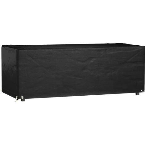 vidaXL Garden Furniture Cover 8 Eyelets 192x82x65 cm Rectangular
