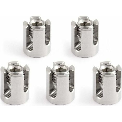Bardusch-Lot de 5 serre câbles en acier inoxydable (A4) Pour câble de 2 mm M8 (pour câble de 2 mm) (1/5)