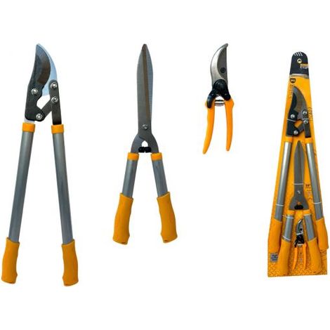 Forbice da potatura Tagliasiepi Troncarami Set 3PZ Cesoie Cesoia da pota MR70598 (1/5)