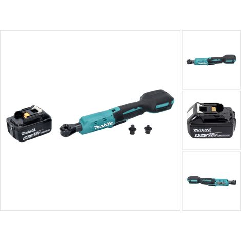Avvitatore a cricchetto a batteria Makita DWR 180 G1 18 V 47,5 Nm 1/4" 3/8" + 1x batteria ricaricabile 6,0 Ah - senza caricabatterie