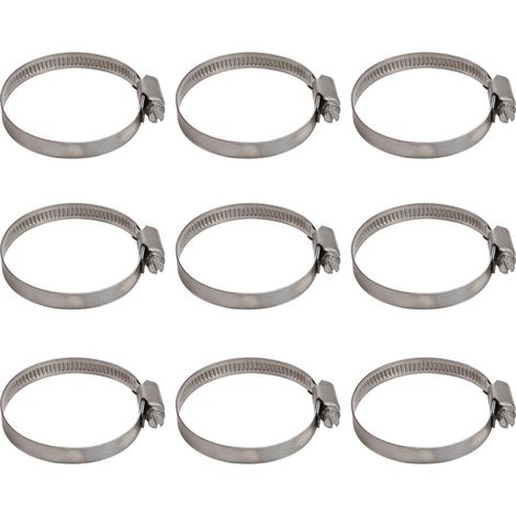 Colliers de serrage et clips de tuyau de style allemand, vendus par paquets de 30 (40-63 yuans chacun). (1/5)