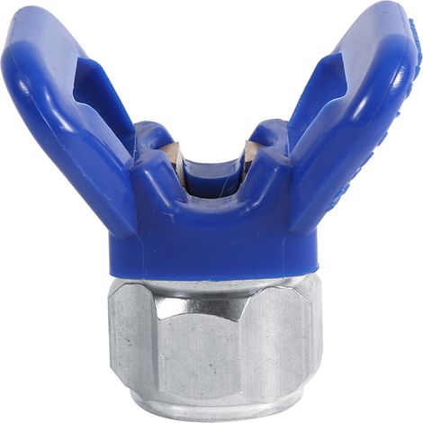 Eosnow Strumento universale di ricambio per sedile ugello protezione punta pistola spruzzatore airless per vernice blu Nuovo