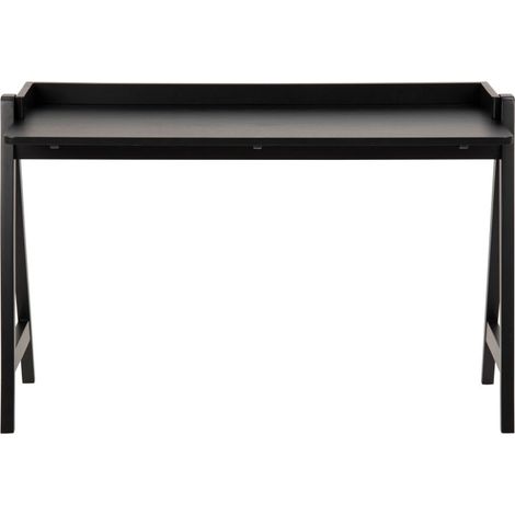 Bureau en bois L127cm - Noir - FORBESTRA (1/5)