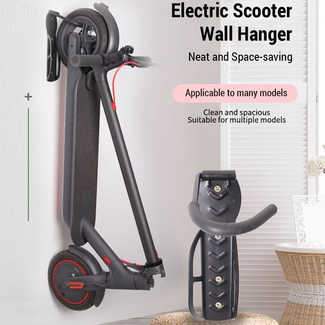 Cintres verticaux muraux pour Scooter électrique, crochet de suspension en acier Compatible avec M365 M365Pro Kugoo M4 (1/5)