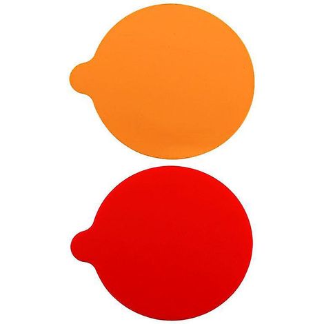 2 Stück runde Anti-Rutsch-Matte