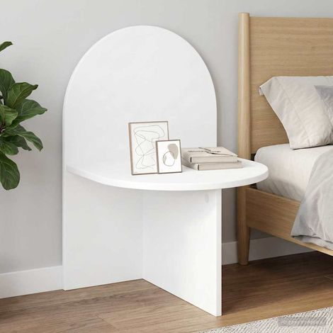 vidaXL Comodino Bianco 48 x 49 x 65 cm Legno ingegnerizzato (1/5)
