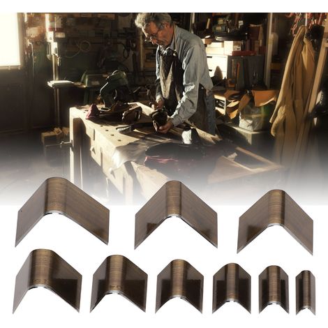 Kit de 9 pièces pour ceinture à outils en cuir à monter soi-même A29V
