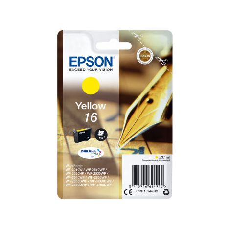 Cartouche imprimante EPSON C 13 T 16244012 - jaune (1/3)
