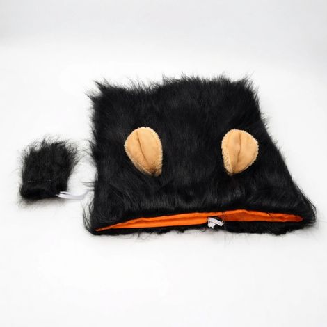 Déguisement lion pour animaux noir M x 3 modèle 47