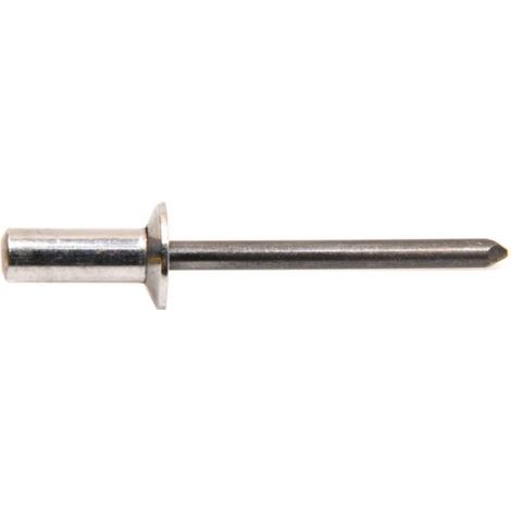 250 Rivets Aveugles Etanches Tête Fraisée 120° GOSTOP 4.8 x 12 mm - Aluminium/Acier - D-Work