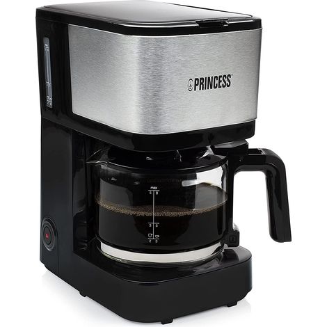 Cafetière Filtre 0,75 L Noir Mat & Inox Brossé (1/2)