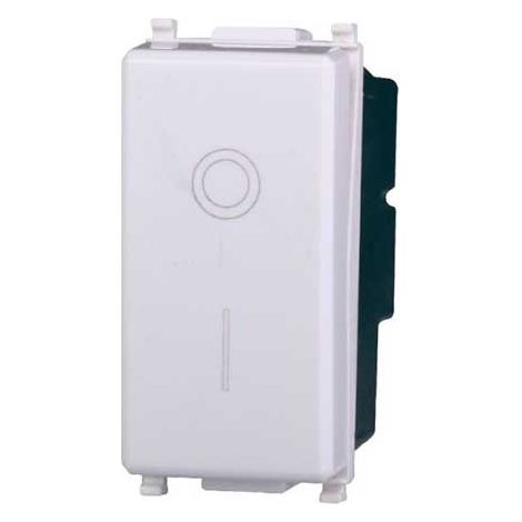 Schalter 2P 16A 250Vac kompatible Vimar Plana Weiß Farbe Ettroit EV0402