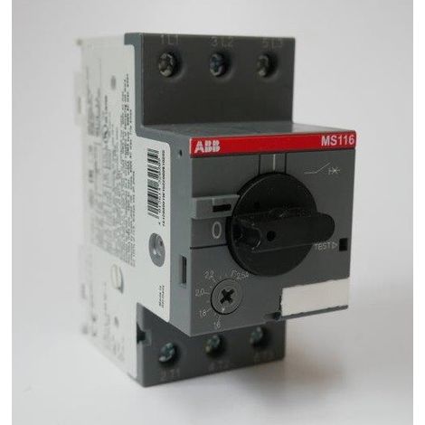 Disjoncteur moteur MS116-2.5 - 1,6-2,5 A - ABB1SAM250000R1007