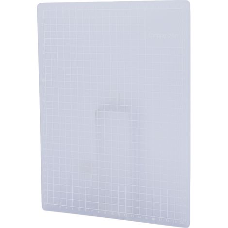 Tapis de découpe transparent en PVC composite, polyvalent et antidérapant, format A4, idéal pour le bricolage, l'écriture et la peinture. (1/5)
