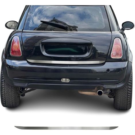 Garniture de Hayon Coffre pour Mini Cooper R56 R57 R58 R59 acier inox Brossé