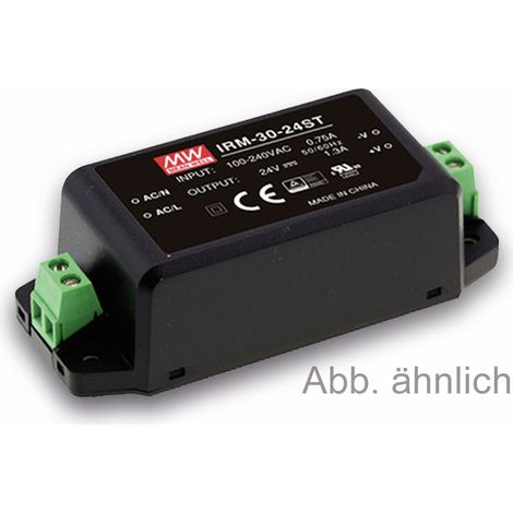 MEAN WELL AC/DC-Printnetzteil IRM-30-12ST, 12 V-/2,5 A, 30 W