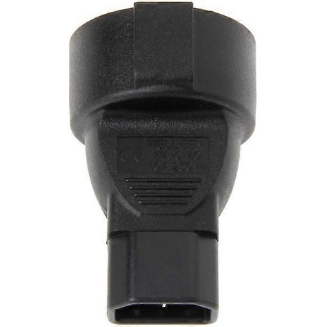 Adaptateur de prise de courant femelle tripolaire IEC 320 C14 vers norme européenne CEE 7/7 (1/5)