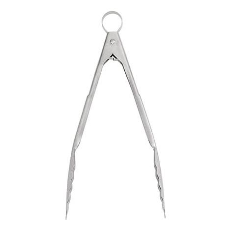 Cuisipro 24cm Stainless Steel Locking Tongs (1/5)