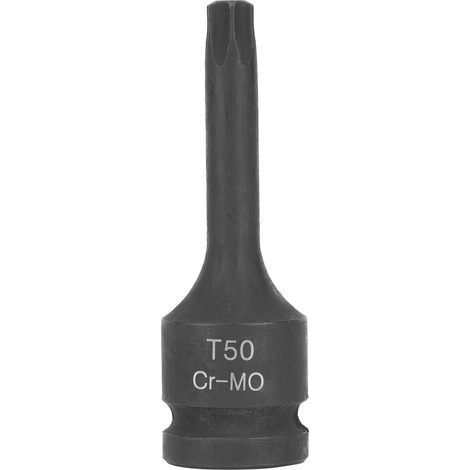 Adaptateur de douille 1/2 ", clé à chocs à tête étoilée, outils de réparation automobile (T50) (1/5)