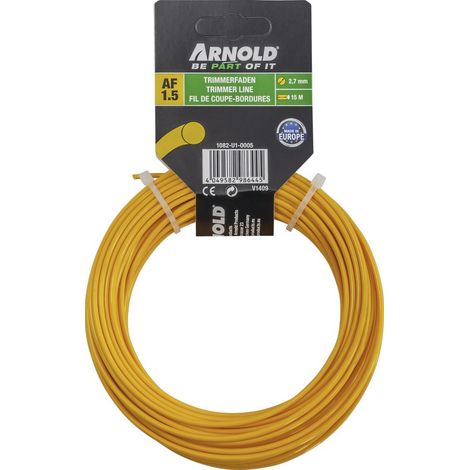 Runder Trimmerfaden aus Nylon 2,7 mm × 15 m ARNOLD