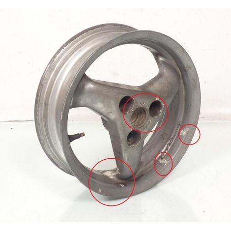 [GEBRAUCHT] Vorderradfelge original für Roller Peugeot 50 Speedfight 2007 bis (1/4)