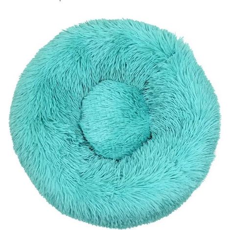 Lit pour chat, coussin moelleux, doux lavable pour chiens chats (vert émeraude, 70 cm), Ensoleillé (1/5)