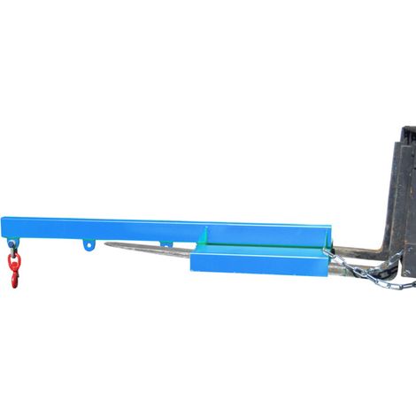 Bras de levage Bauer Südlohn LA 1600-1,0, laqué, bleu clair