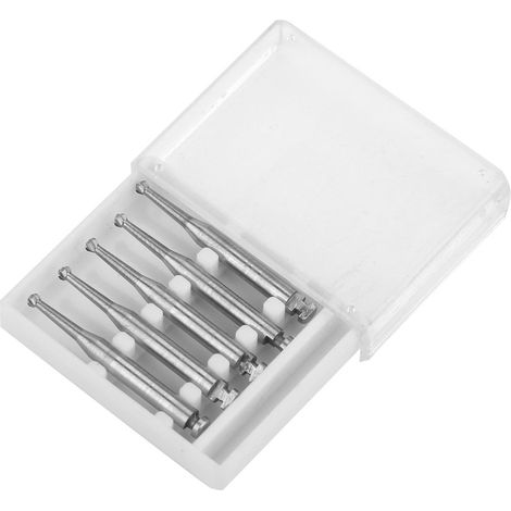 5pcs Low Speed Tungsten Carbide Steel Dental Cutting Burs Dentist Polishing Tools (RA6)