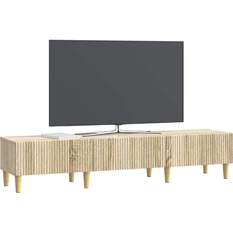 Maison Exclusive - TV-Schränk Sonoma-Eiche 147 x 34,5 x 30 cm Hol