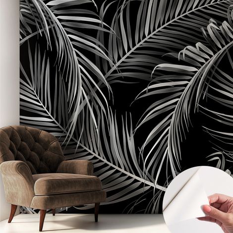 Selbstklebend Tapete - abwaschbar - Arbeitszimmer - Esszimmer- Top Qualität Exotisches Muster 250x250 cm