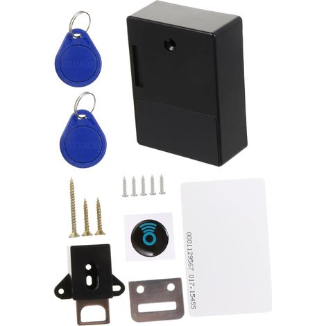 Serrure électronique RFID pour armoire et tiroir, matériau ABS (1/5)