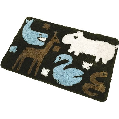 Alfombra Baño Microfibra 50X80Cm Noe MSV (1/3)