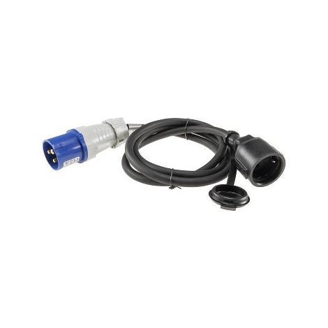 CHILITEC CEE-Adapter 23363, 1,50 m, CEE auf Schutzkontaktkupplung (1/5)