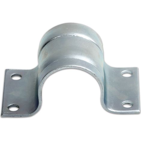 Collier de mât en acier galvanisé 60 mm - FIXATION POUTRE ANTENNE TV TNT