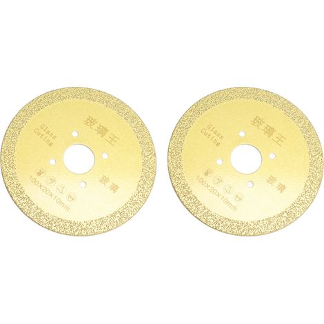 Lame de scie diamantée céramique 100 mm pour meuleuse d'angle, 100 x 10 mm / 3,9 x 0,4 pouce (1/5)