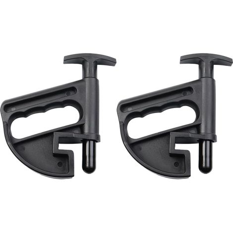 Sollbry Changeur de pneus Pince à talon de pneu en nylon durable Outil de centre de chute Pince à talon de pneu de moto Pince à talon de pneu de moto universelle (2 pièces) (1/5)