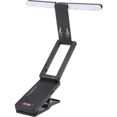 Lampe de pupitre rechargeable à pince Aroma AL-1 pour piano, lampe de scène LED universelle, compacte et portable, charge USB (1/5)
