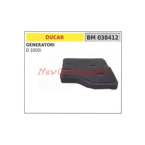 Filtro aria DUCAR  generatore di corrente elettrica D 1000i 038412