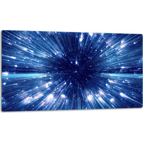 Tablero de corte de placa de vidrio 52x30 azul (1/5)